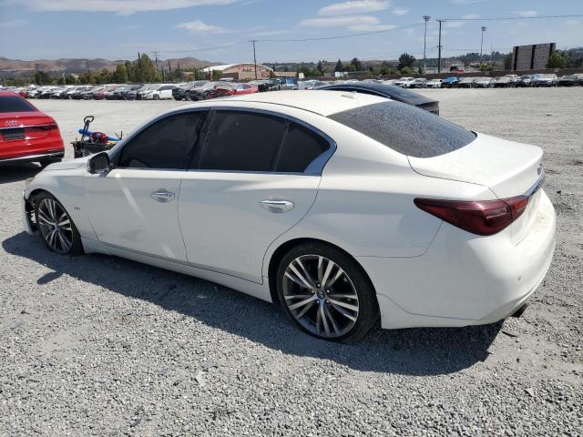 JN1EV7AP0JM362063 - 2018 INFINITI Q50 LUXE WHITE photo 2