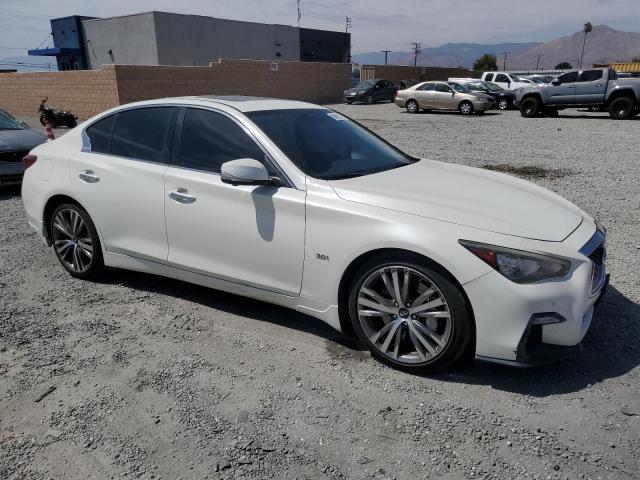 JN1EV7AP0JM362063 - 2018 INFINITI Q50 LUXE WHITE photo 4