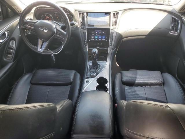 JN1EV7AP0JM362063 - 2018 INFINITI Q50 LUXE WHITE photo 8