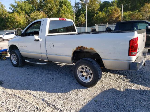 3D7KS26C15G736597 - 2005 DODGE RAM 2500 ST WHITE photo 2