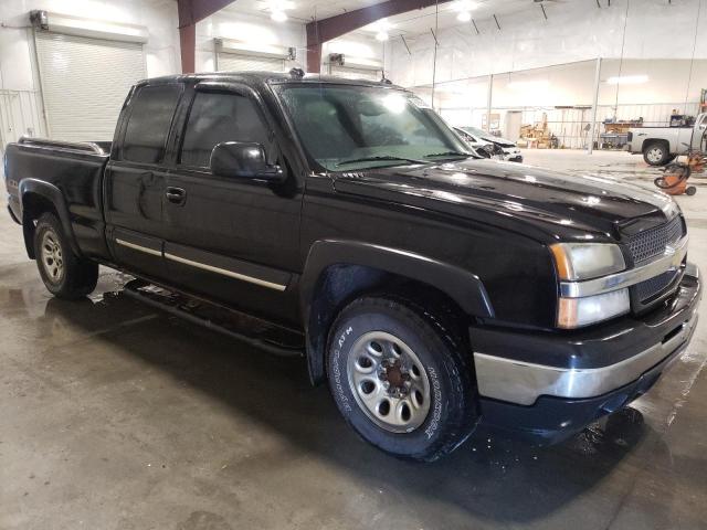 1GCEK19B05Z112441 - 2005 CHEVROLET SILVERADO K1500 BLACK photo 4