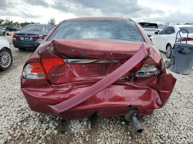 2HGFA166X9H347015 - 2009 HONDA CIVIC LX-S 勃艮第红 照片 6