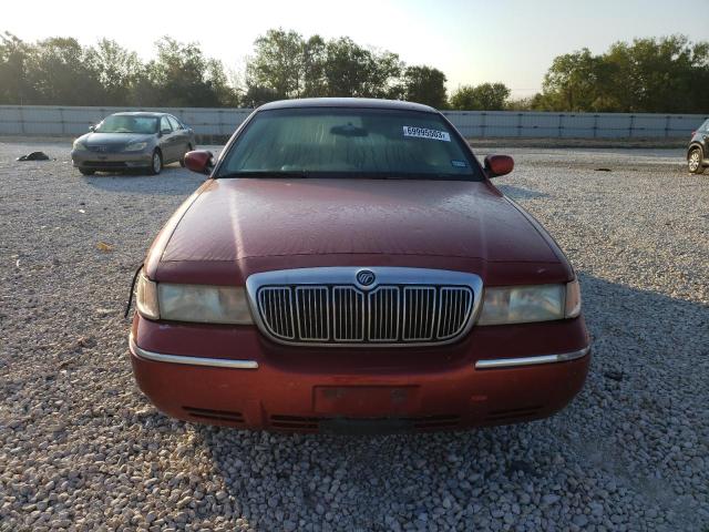 2MEFM74W31X651730 - 2001 MERCURY GRAND MARQ GS BURGUNDY photo 5