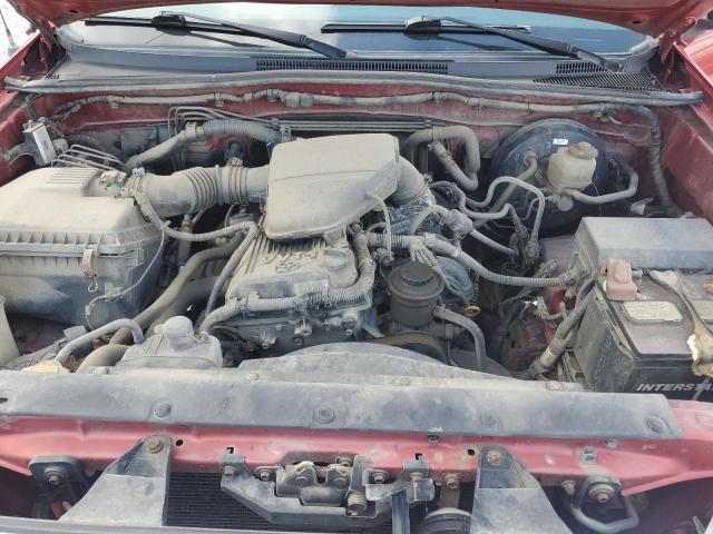 5TFUX4EN1CX012890 - 2012 TOYOTA TACOMA ACCESS CAB RED photo 11