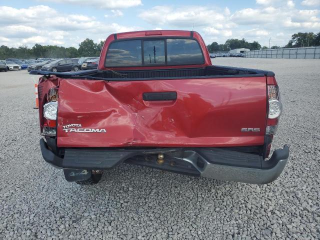 5TFUX4EN1CX012890 - 2012 TOYOTA TACOMA ACCESS CAB RED photo 6