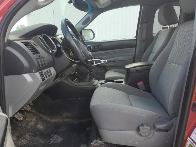 5TFUX4EN1CX012890 - 2012 TOYOTA TACOMA ACCESS CAB RED photo 7