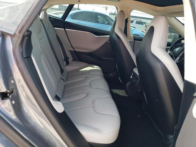 5YJSA1CN8DFP07969 - 2013 TESLA MODEL S Մոխրագույն լուսանկար 10