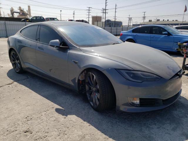 5YJSA1CN8DFP07969 - 2013 TESLA MODEL S Մոխրագույն լուսանկար 4