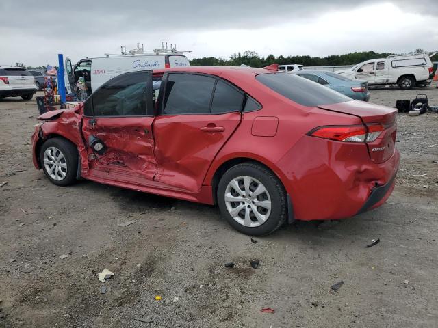 JTDEPRAEXLJ111878 - 2020 TOYOTA COROLLA LE RED photo 2