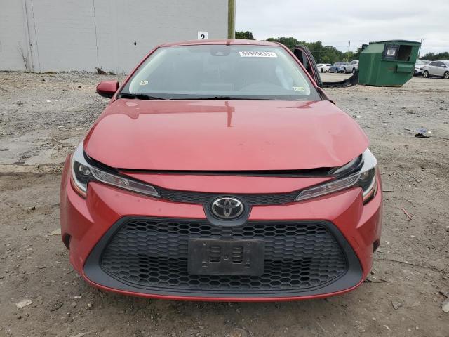 JTDEPRAEXLJ111878 - 2020 TOYOTA COROLLA LE RED photo 5