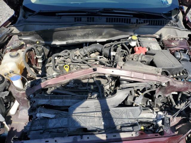 3FA6P0HD8JR275877 - 2018 FORD FUSION SE მუქწითელი ფოტო 11