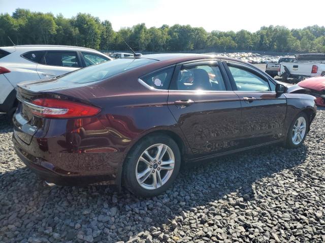 3FA6P0HD8JR275877 - 2018 FORD FUSION SE მუქწითელი ფოტო 3