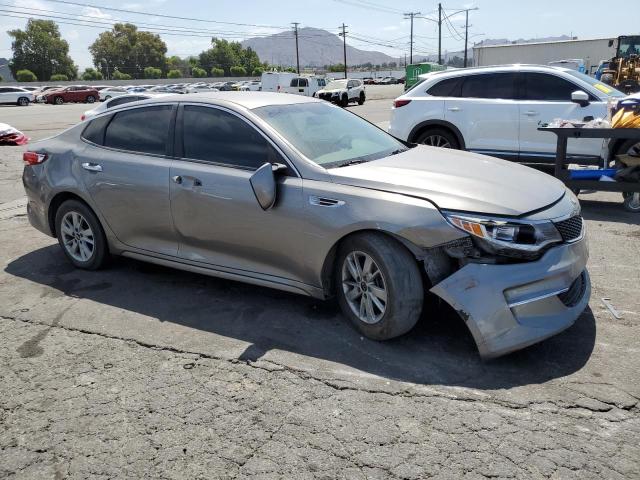 5XXGT4L37JG242643 - 2018 KIA OPTIMA LX გრაფიტი ფოტო 4