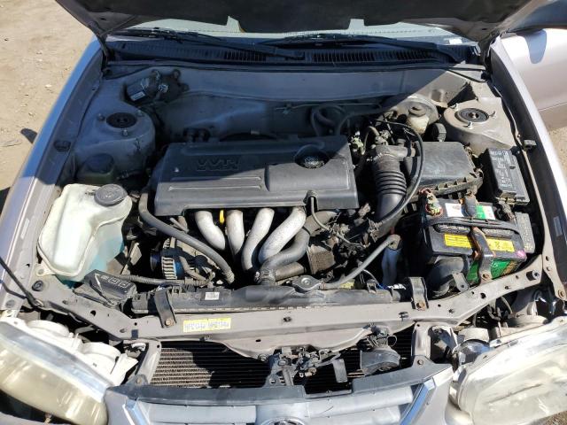 1NXBR12E51Z424499 - 2001 TOYOTA COROLLA CE GOLD photo 11