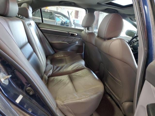 2HGFA16998H501450 - 2008 HONDA CIVIC EXL BLUE photo 10