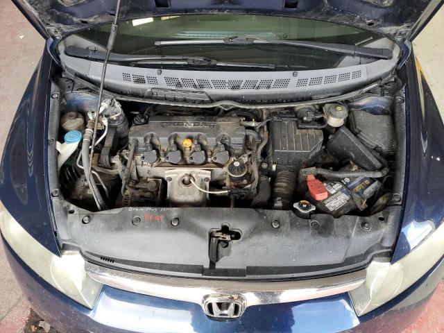 2HGFA16998H501450 - 2008 HONDA CIVIC EXL BLUE photo 11