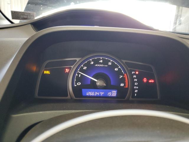 2HGFA16998H501450 - 2008 HONDA CIVIC EXL BLUE photo 9