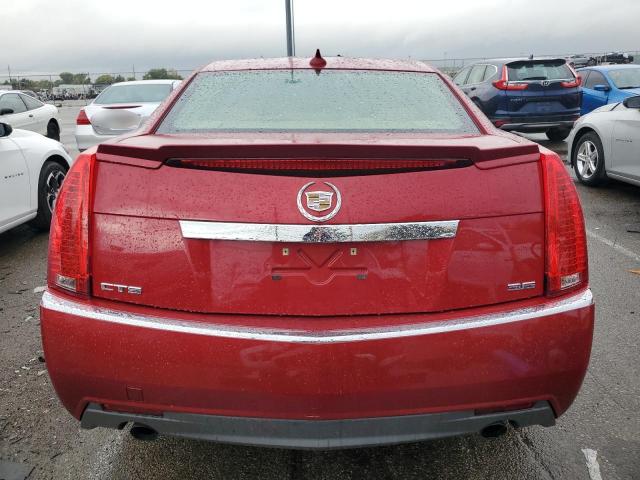 1G6DK5EV0A0129082 - 2010 CADILLAC CTS PERFORMANCE COLLECTION RED photo 6