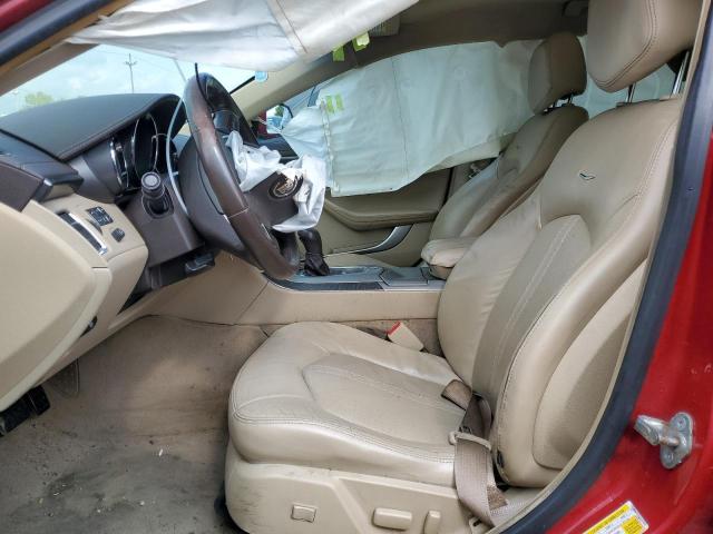 1G6DK5EV0A0129082 - 2010 CADILLAC CTS PERFORMANCE COLLECTION RED photo 7