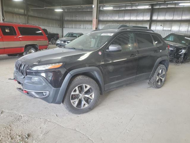 1C4PJMBS7FW778996 - 2015 JEEP CHEROKEE TRAILHAWK BLACK photo 1