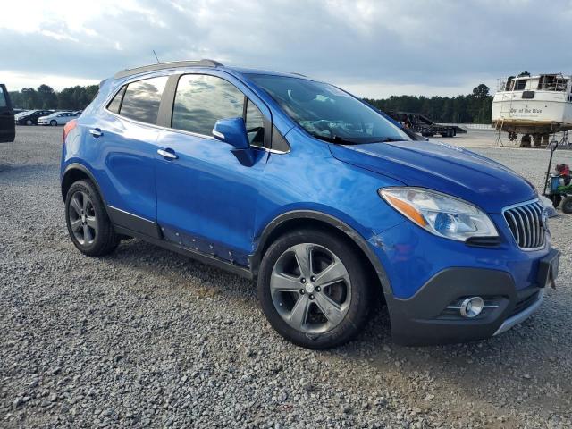 KL4CJBSB0EB727097 - 2014 BUICK ENCORE CONVENIENCE 蓝色 照片 4