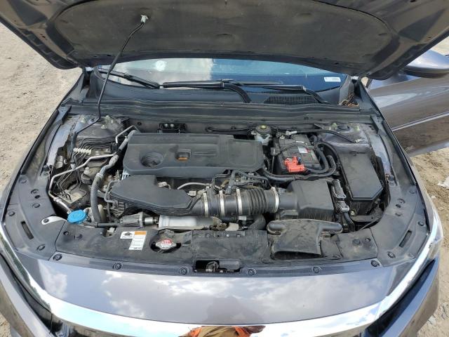 1HGCV2F90MA022372 - 2021 HONDA ACCORD TOURING Сірий фото 11