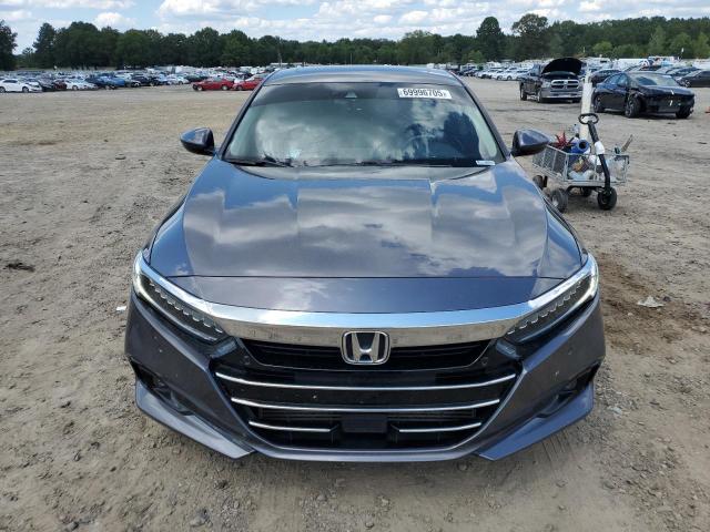 1HGCV2F90MA022372 - 2021 HONDA ACCORD TOURING Сірий фото 5