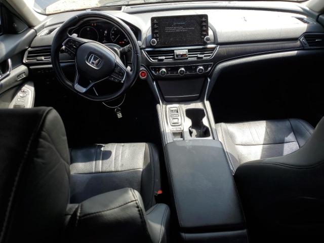 1HGCV2F90MA022372 - 2021 HONDA ACCORD TOURING Сірий фото 8