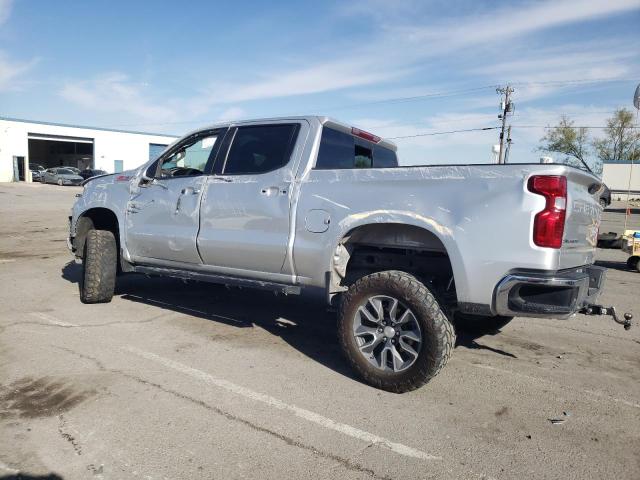 3GCUYDET9MG223675 - 2021 CHEVROLET SILVERADO K1500 LT SILVER photo 2