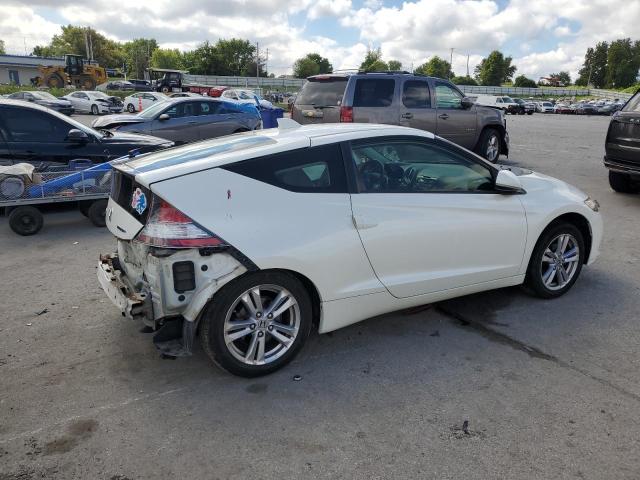 JHMZF1D68CS003603 - 2012 HONDA CR-Z EX WHITE photo 3