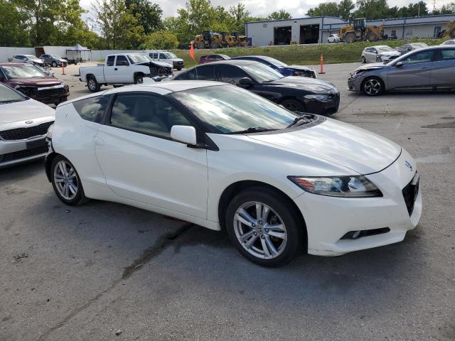 JHMZF1D68CS003603 - 2012 HONDA CR-Z EX WHITE photo 4