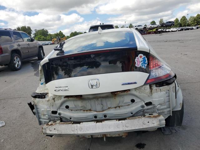 JHMZF1D68CS003603 - 2012 HONDA CR-Z EX WHITE photo 6