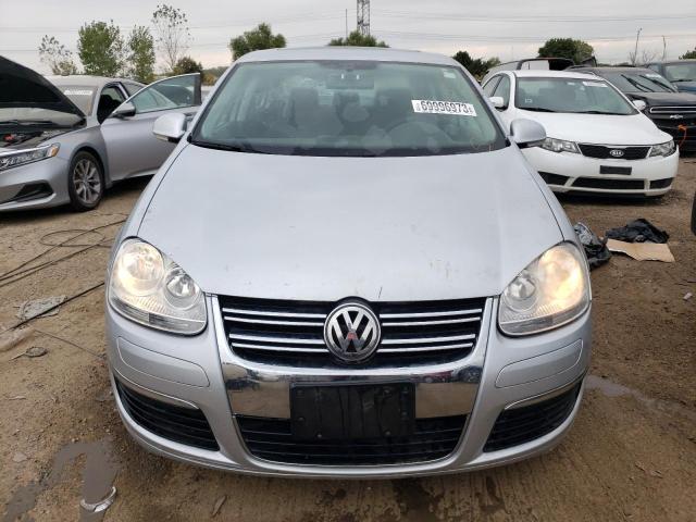 3VWEF71K67M156741 - 2007 VOLKSWAGEN JETTA WOLFSBURG SILVER photo 5