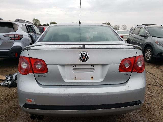 3VWEF71K67M156741 - 2007 VOLKSWAGEN JETTA WOLFSBURG SILVER photo 6