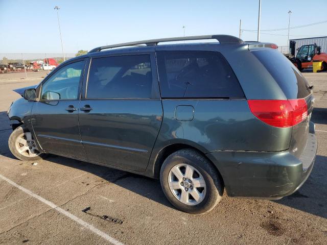 5TDZA23C44S004917 - 2004 TOYOTA SIENNA CE BLUE photo 2