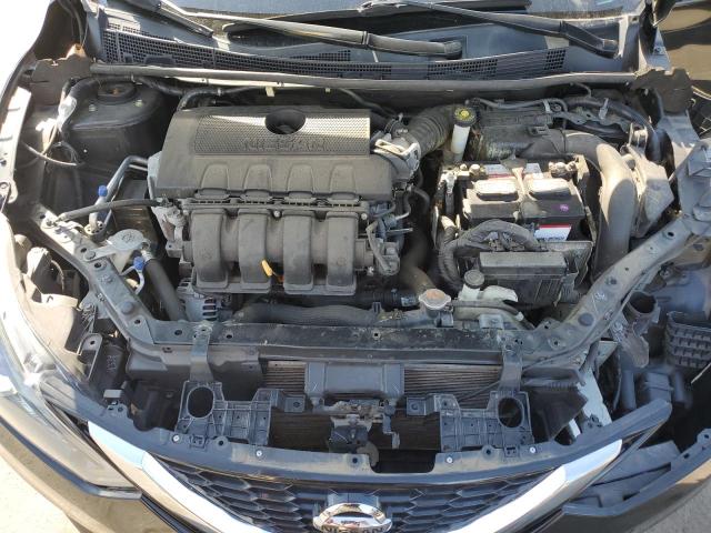 3N1AB7AP8HY295551 - 2017 NISSAN SENTRA S BLACK photo 11