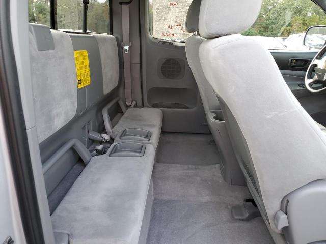 5TEUU42N77Z412979 - 2007 TOYOTA TACOMA ACCESS CAB ვერცხლისფერი ფოტო 10