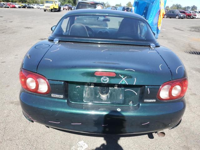 JM1NB353310212929 - 2001 MAZDA MX-5 MIATA BASE GREEN photo 6