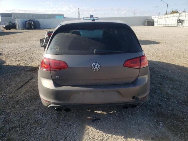 WVWVF7AU9HW175225 - 2017 VOLKSWAGEN GOLF R ნაცრისფერი ფოტო 6