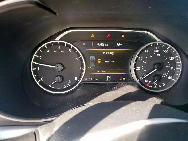 1N4AA6AV5KC378384 - 2019 NISSAN MAXIMA S SILVER photo 9