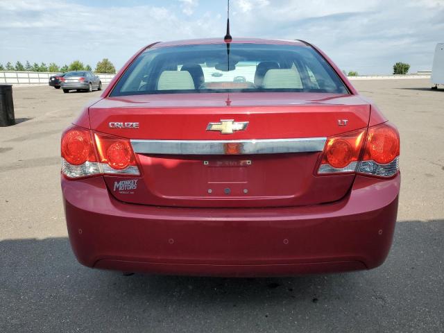 1G1PF5SC2C7106536 - 2012 CHEVROLET CRUZE LT RED photo 6
