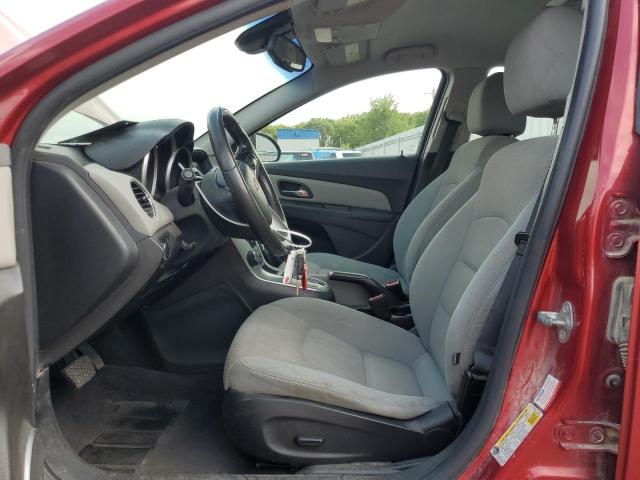 1G1PF5SC2C7106536 - 2012 CHEVROLET CRUZE LT RED photo 7