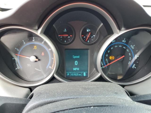 1G1PF5SC2C7106536 - 2012 CHEVROLET CRUZE LT RED photo 9