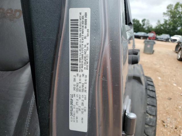 1C4HJWEG9EL104212 - 2014 JEEP WRANGLER U SAHARA 银色 照片 12
