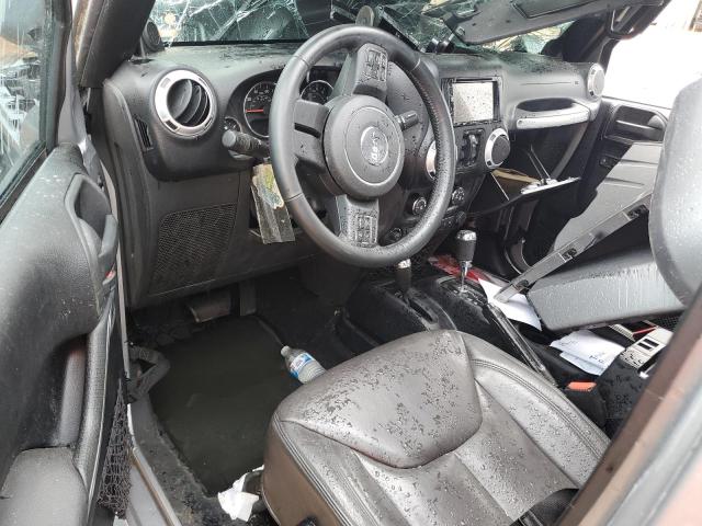 1C4HJWEG9EL104212 - 2014 JEEP WRANGLER U SAHARA 银色 照片 8