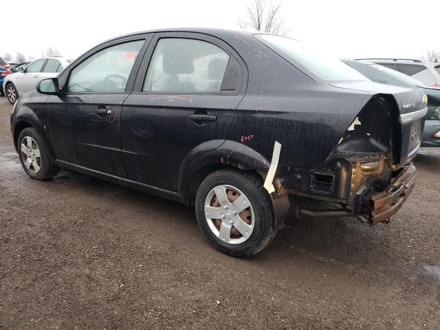 3G1TV55E19L118647 - 2009 CHEVROLET AVEO LS 黑色 照片 2