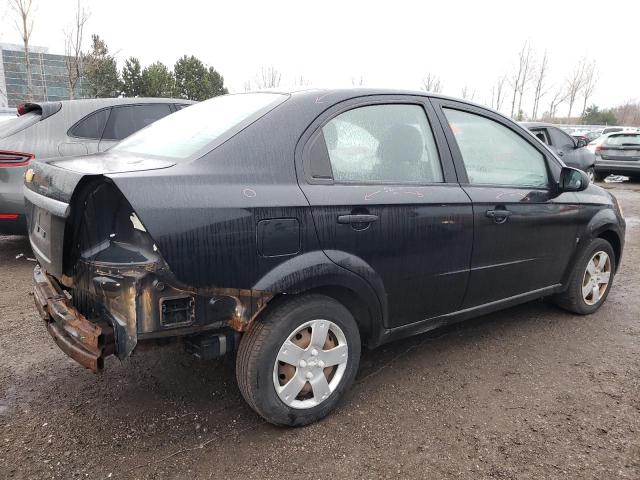 3G1TV55E19L118647 - 2009 CHEVROLET AVEO LS 黑色 照片 3