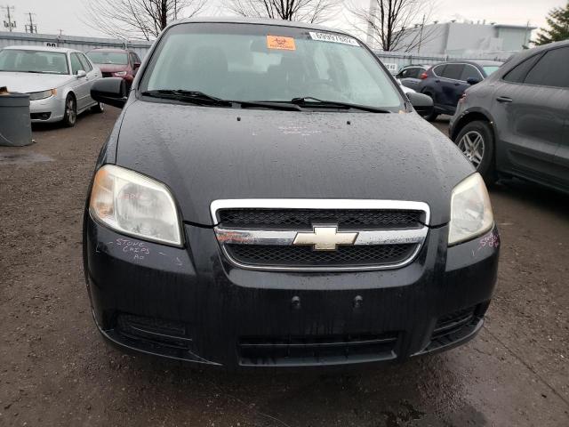 3G1TV55E19L118647 - 2009 CHEVROLET AVEO LS 黑色 照片 5