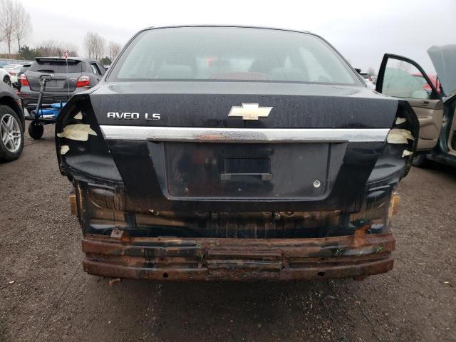 3G1TV55E19L118647 - 2009 CHEVROLET AVEO LS 黑色 照片 6