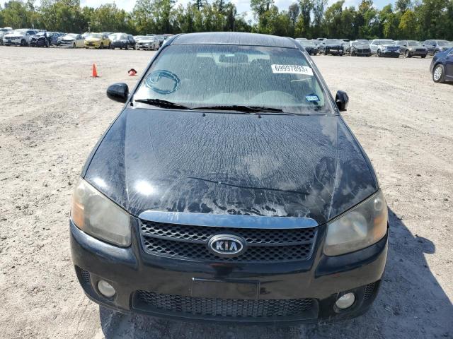 KNAFE241595024348 - 2009 KIA SPECTRA SX BLACK photo 5